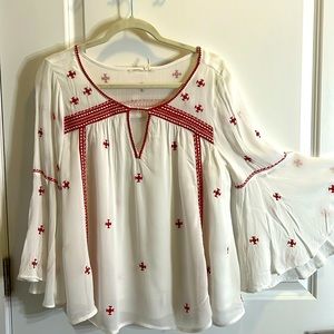 Anthropologie top from Floret.